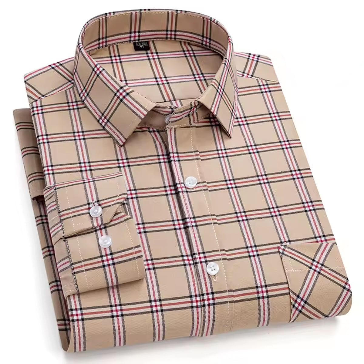 Men’s Long Sleeve Denim Shirt – Vintage Look