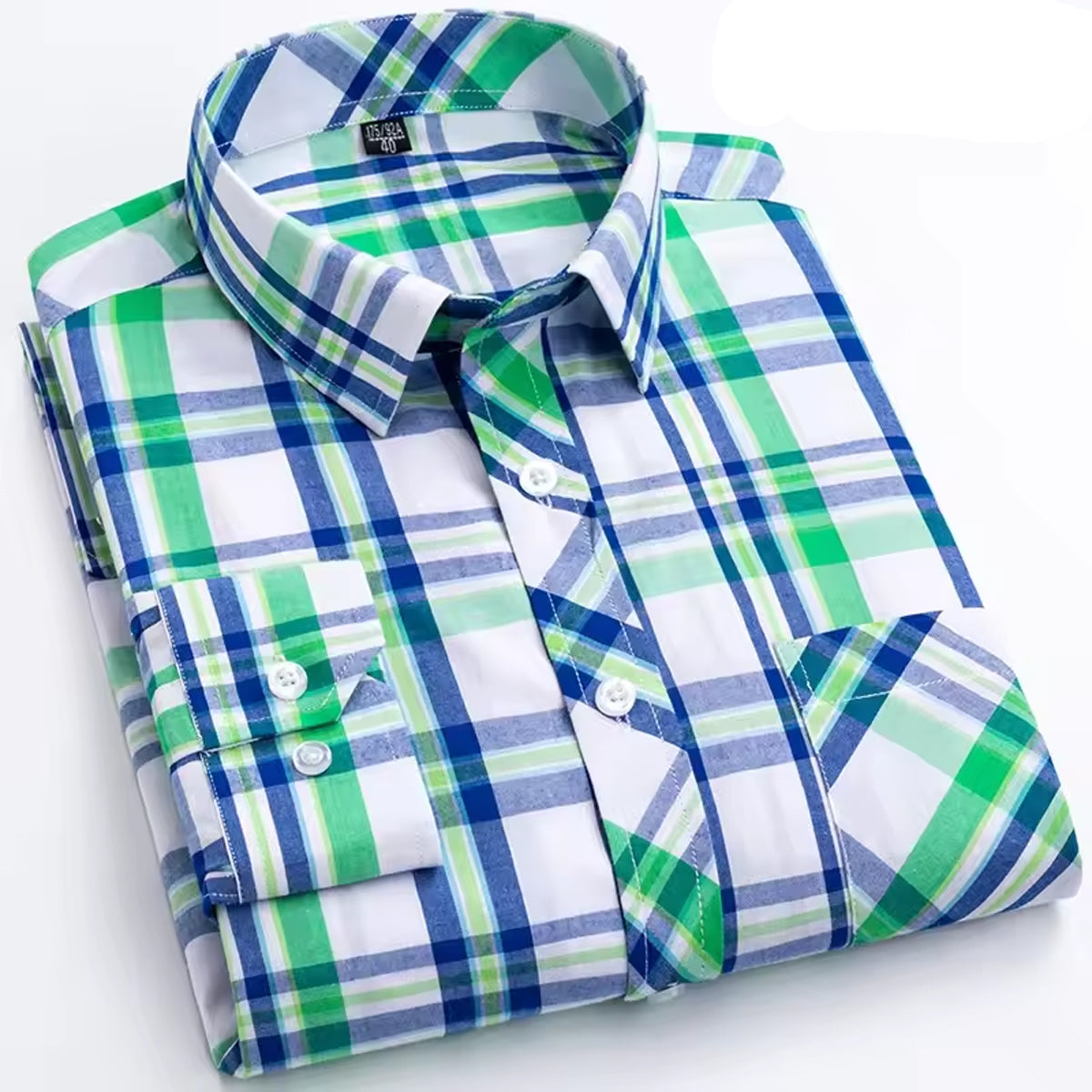 Men’s Easy Iron Fabric Dress Shirt
