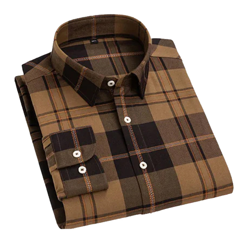 Stylish Men’s Check Shirt Trendy Casual Look for Everyday