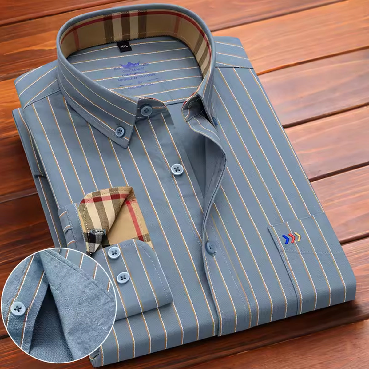 Men’s Streetwear Comfortable Slim Fit Shirt