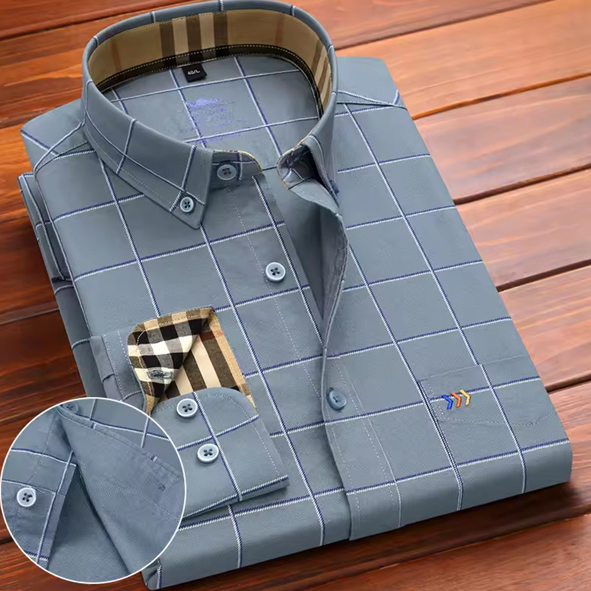 Men’s Premium Fit Designer Dress Shirt