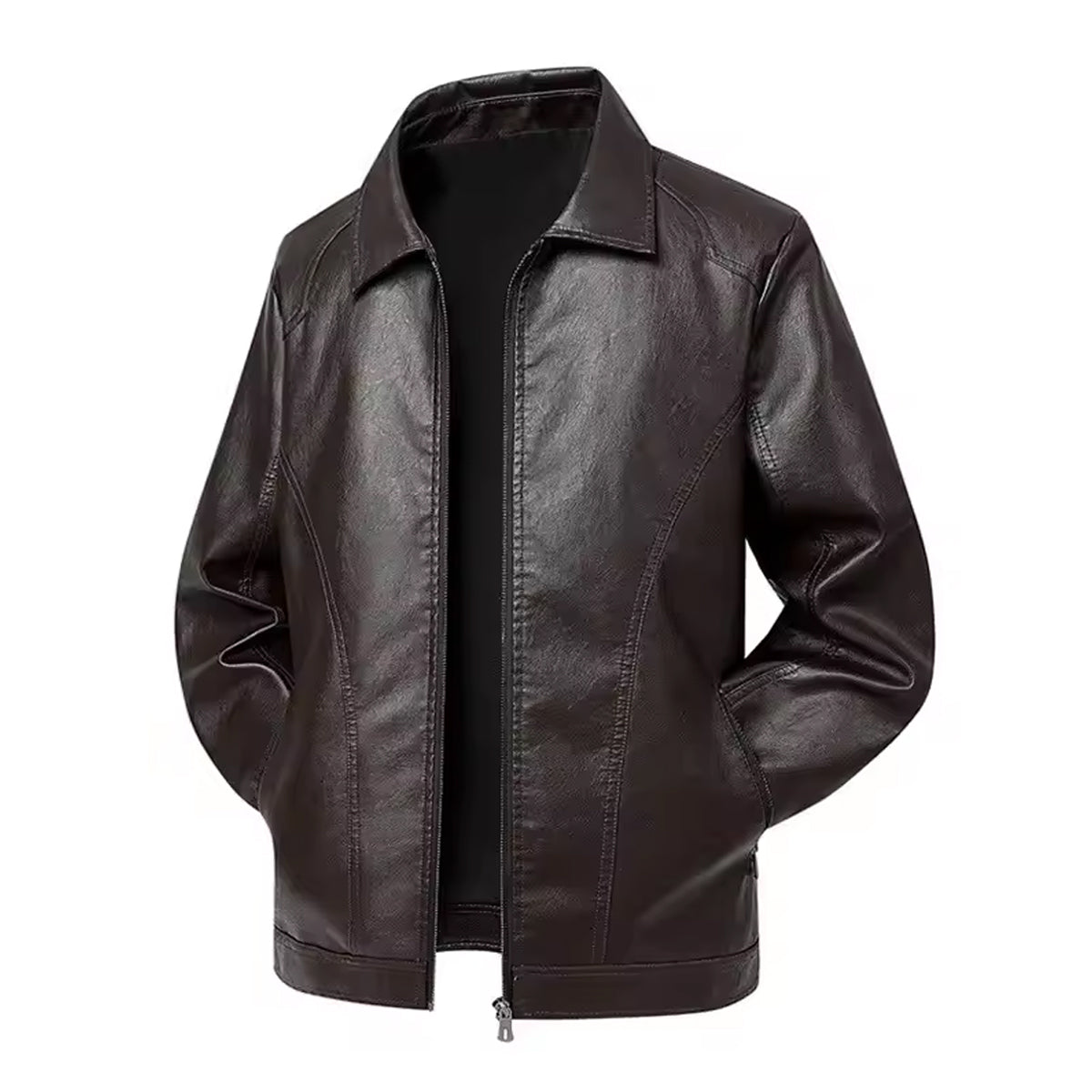 Men's Stylist Slim Fit Faux Leather Biker Jacket