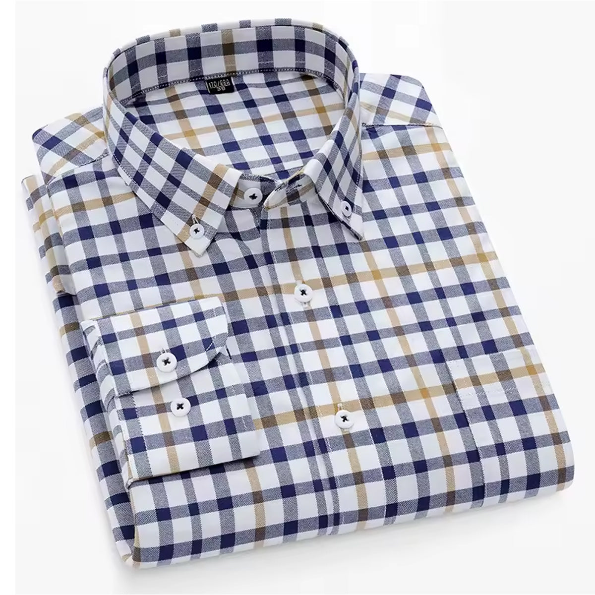 Men’s Tailored Fit Dress Shirt – Premium