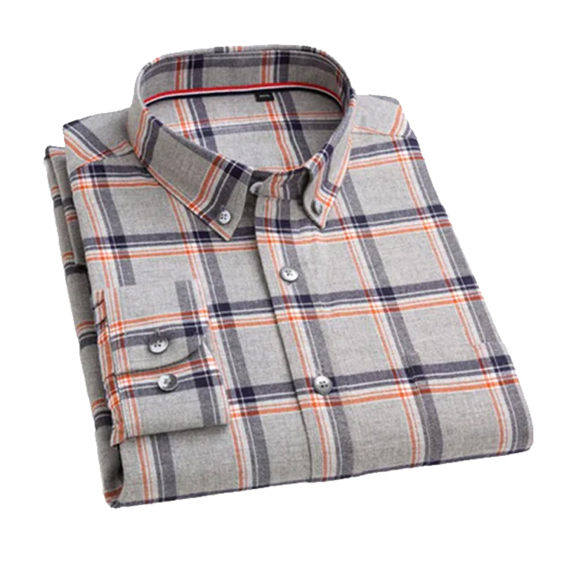 Men’s Classic Plaid Shirt Full Sleeve Casual Wear