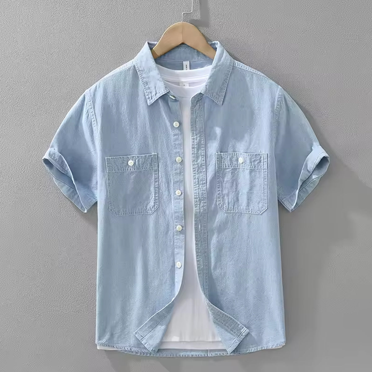 Men’s Short Sleeve Premium Printed Shirt