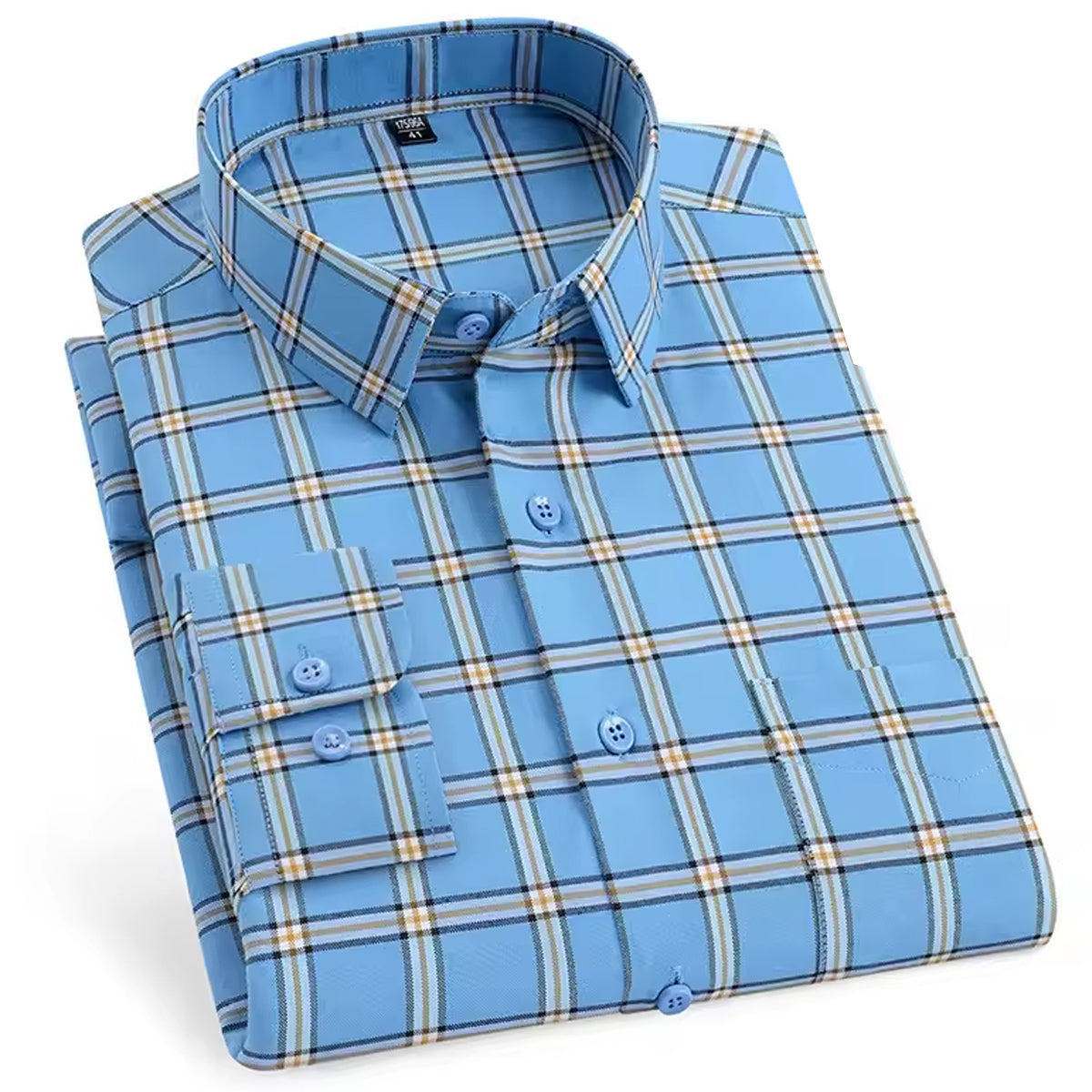 Men’s Lightweight Chambray Shirt Casual