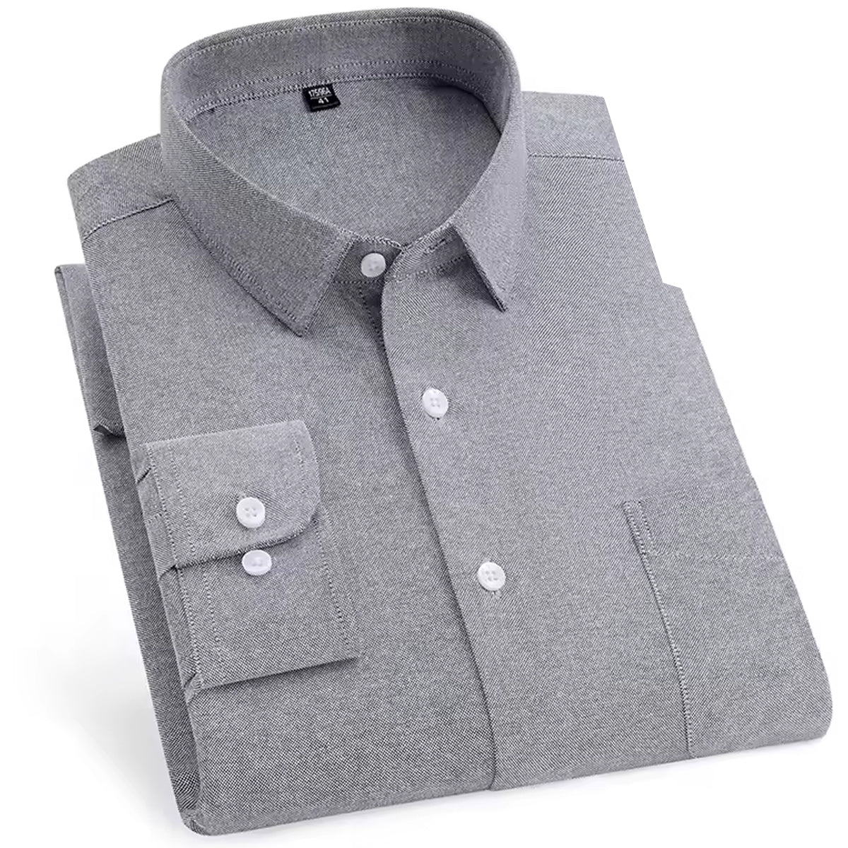 Men's Cotton Regular Fit Solid All Day Comfort Shirt