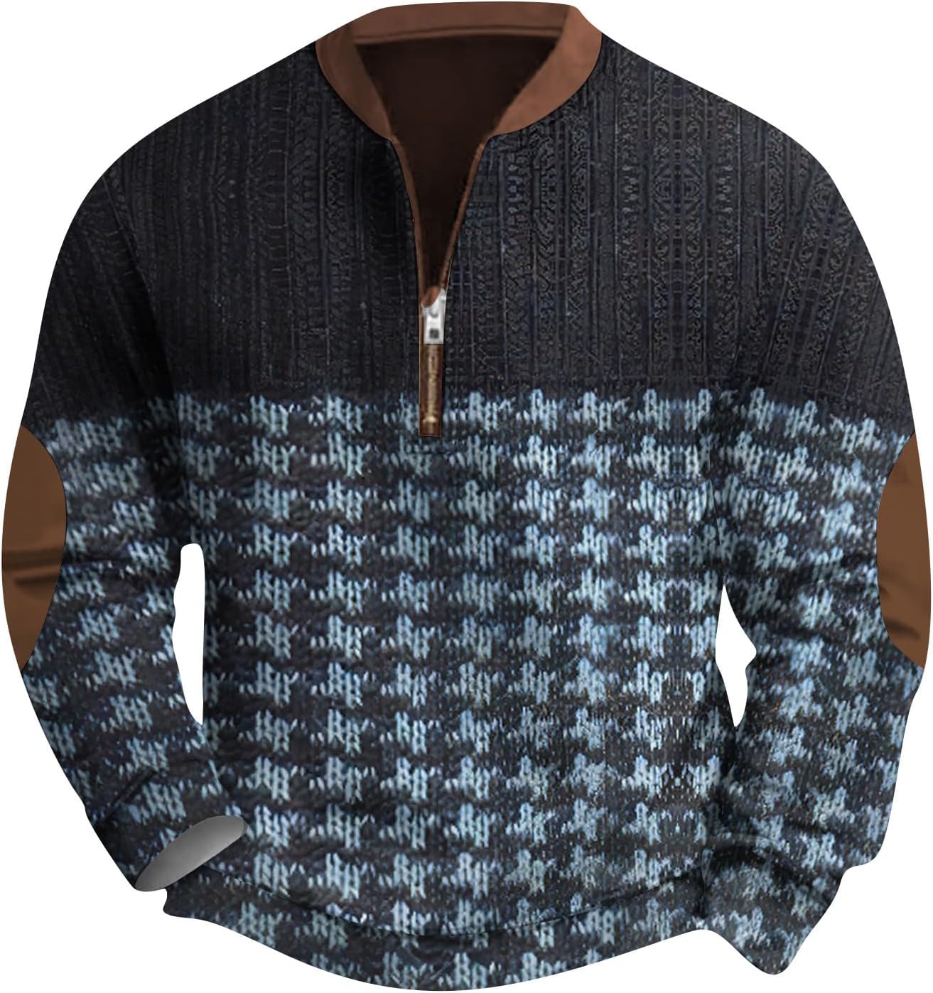 Men’s Lightweight Sweatshirt Jacket – Full Zip Casual Wear