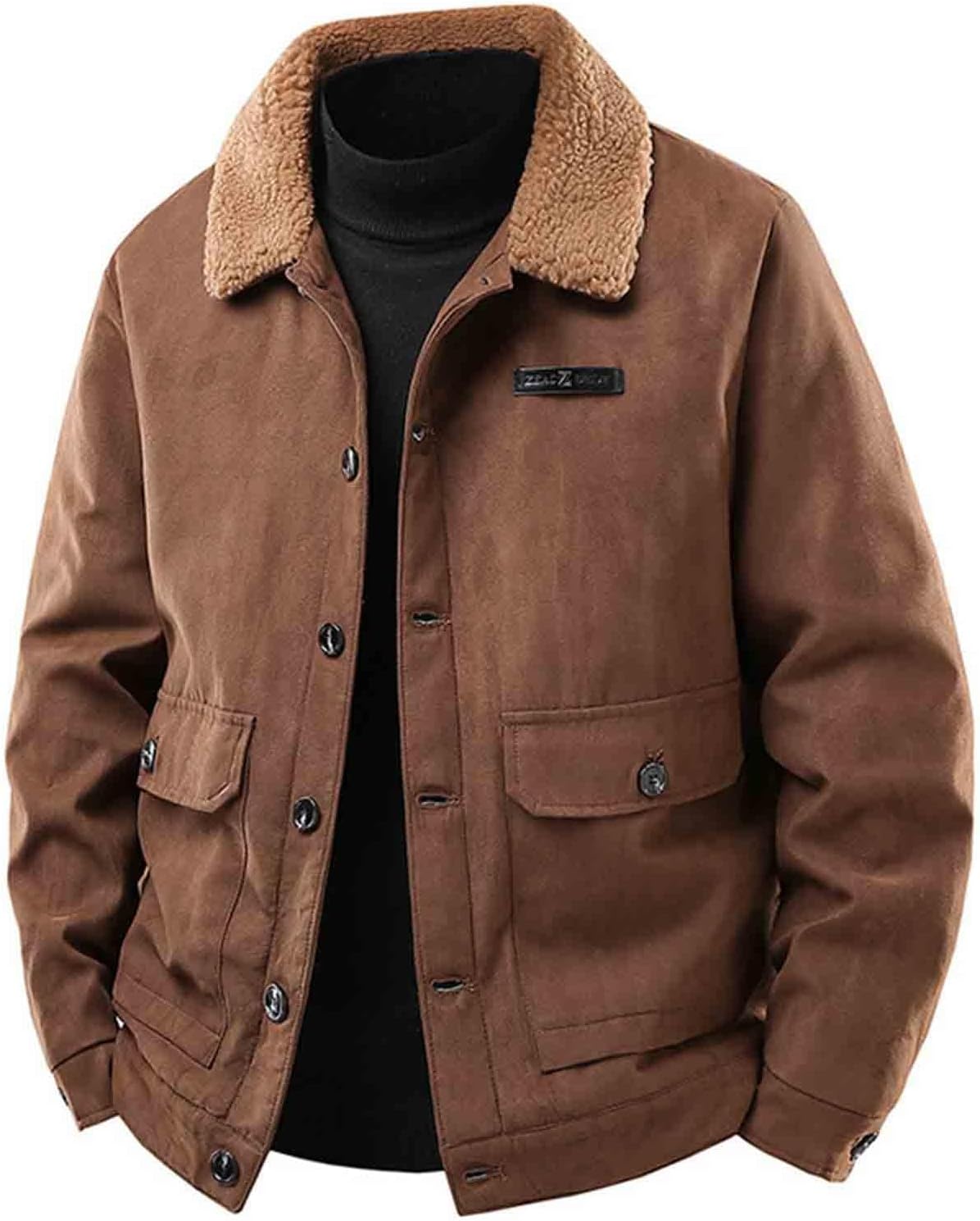 Men’s Classic Sweatshirt Jacket – Soft Cotton Full Zip