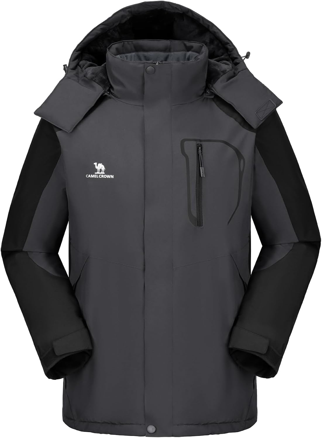 Men’s Full Zip Hoodie Jacket – Classic Winter Wear