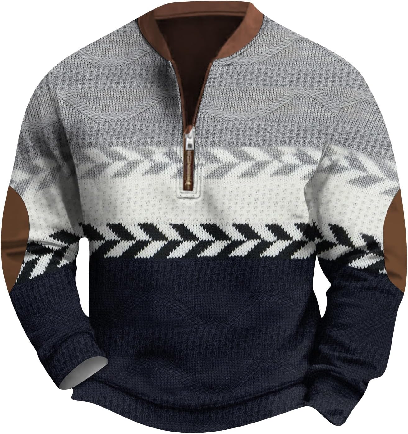 Men’s Cotton Sweatshirt – Classic Crewneck Fleece Top