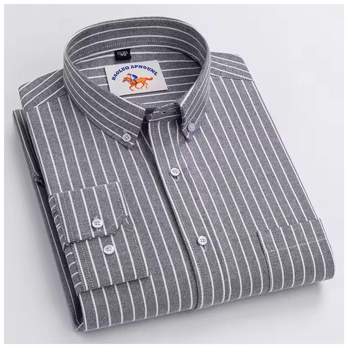 Men’s Outdoor Striped Stylist Slim Fit Shirt